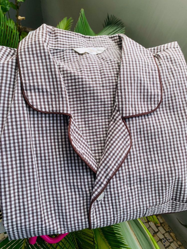 Comfortable Checkered Night suit