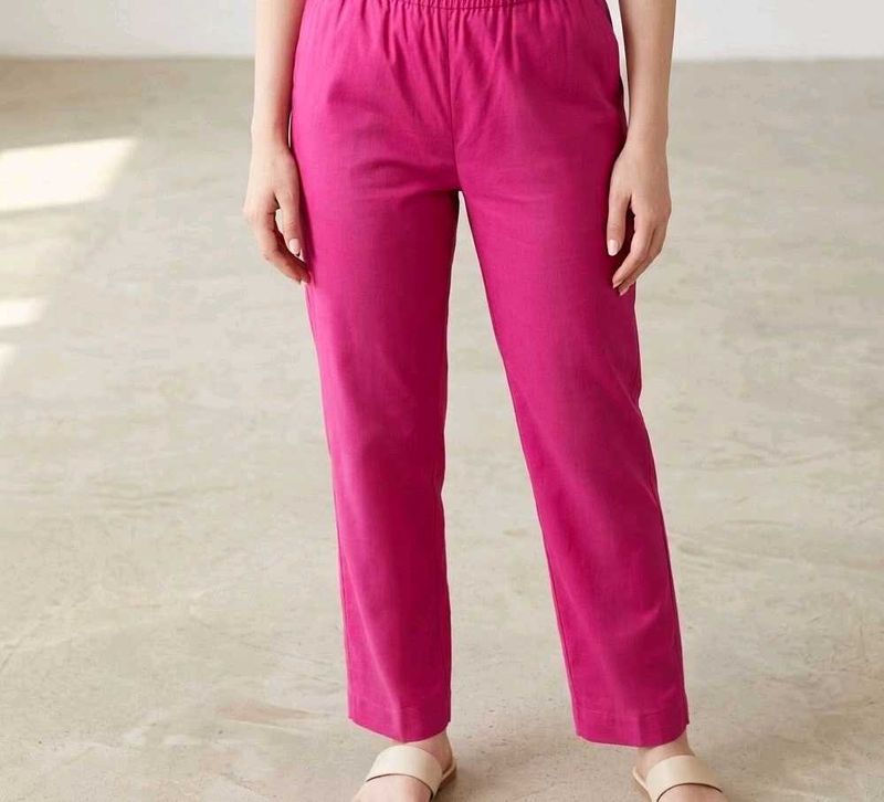 Vibrant Pink Palazzo Pants