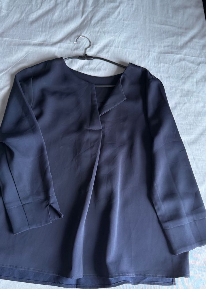 Elegant Navy Blue Top