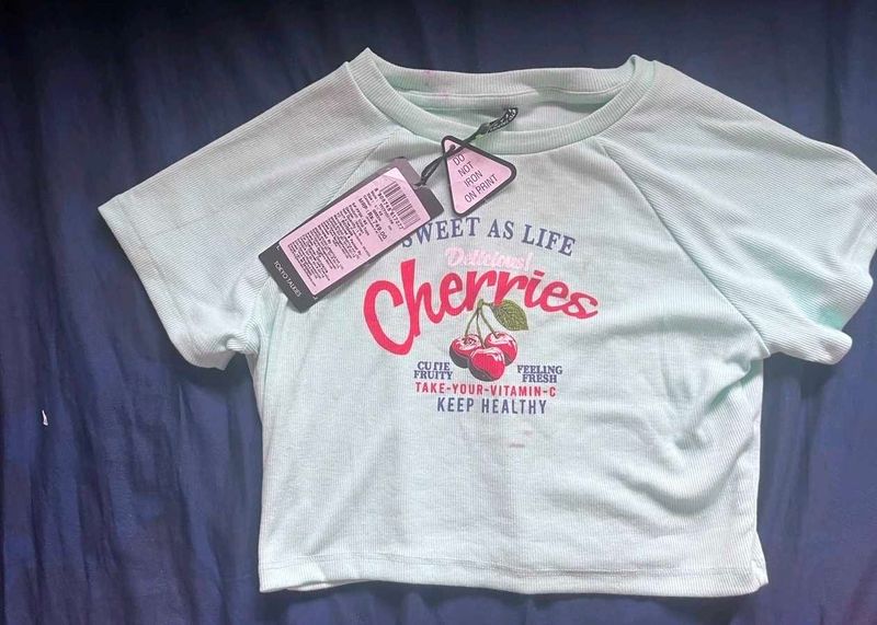 Cute Cherry Graphic Tee