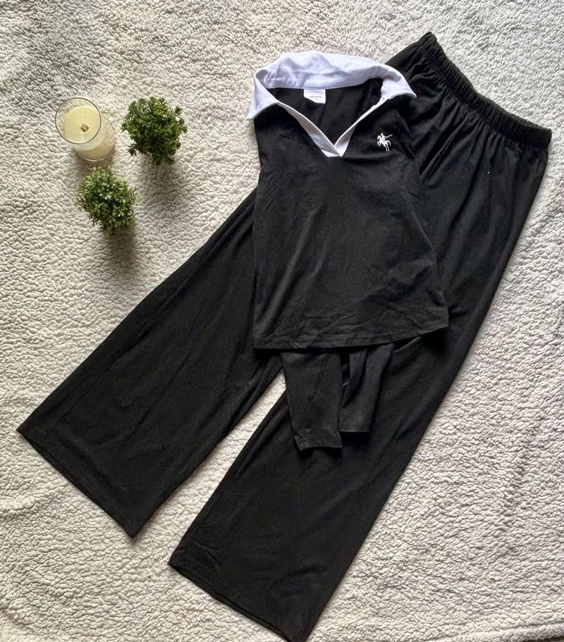 Black Pajama Set