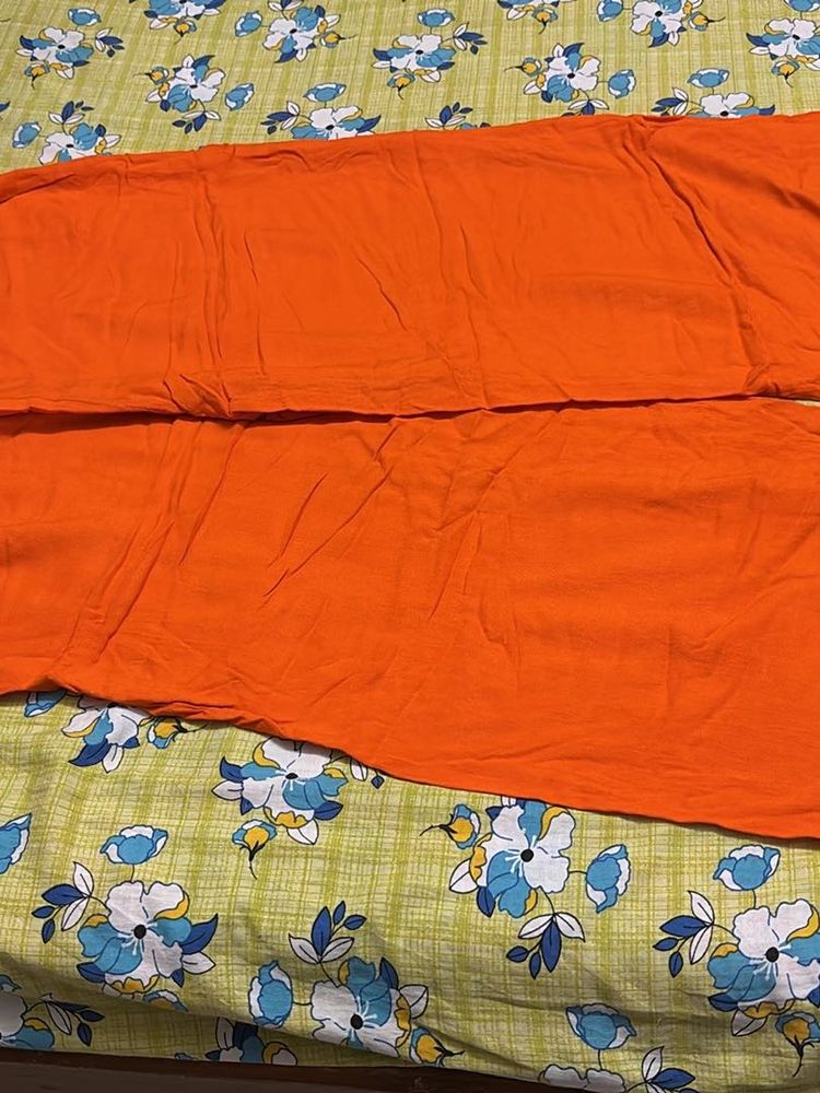 vibrant orange palazzo
