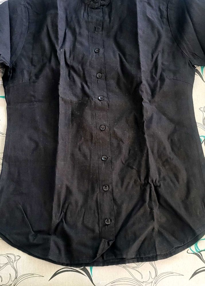 Formal Black Shirt