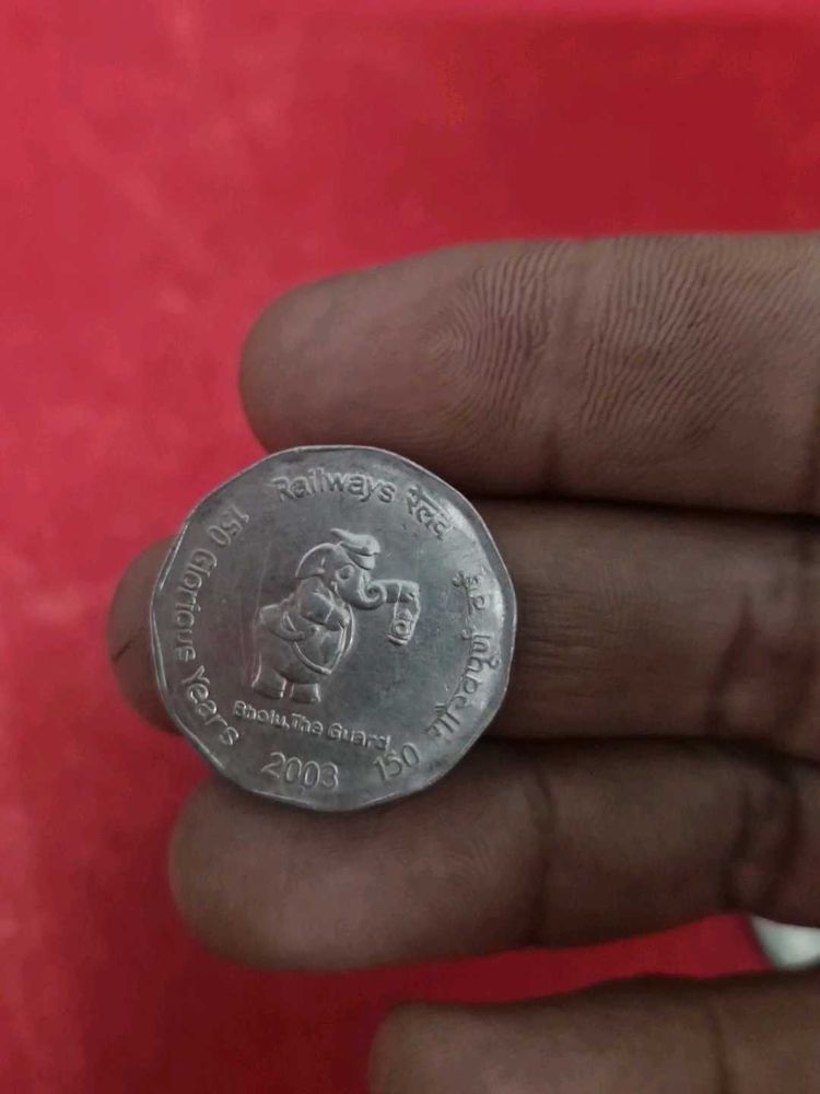 Commemorative Indian Railway Coin 2003