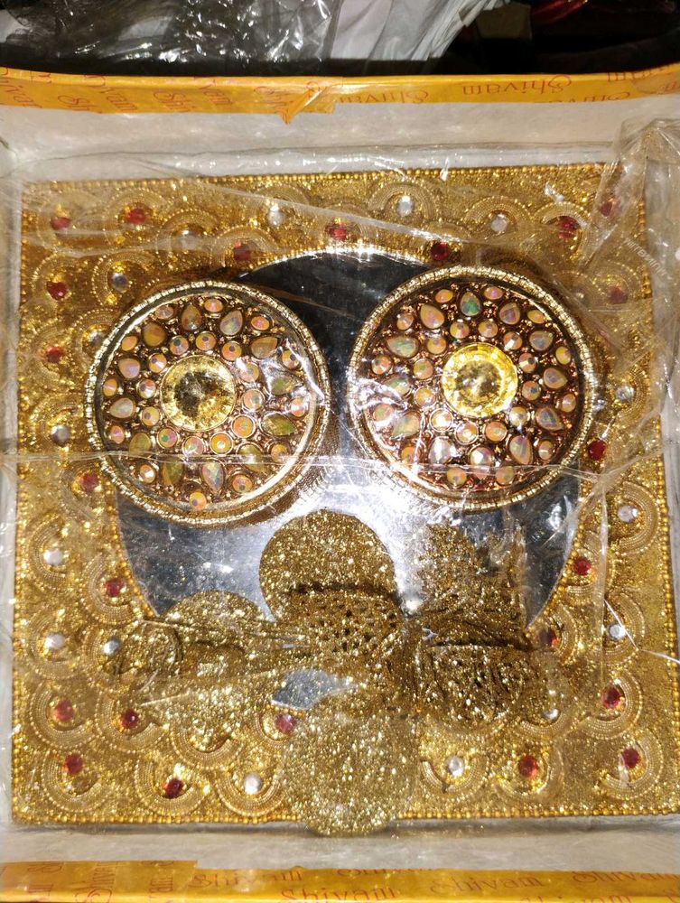 Designer Golden Ring Box