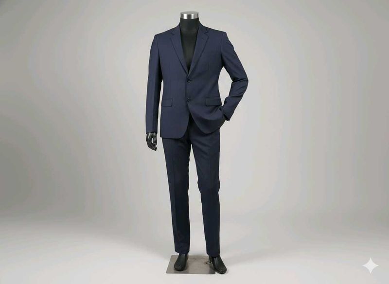 Navy Blue Suit - Formal Elegance