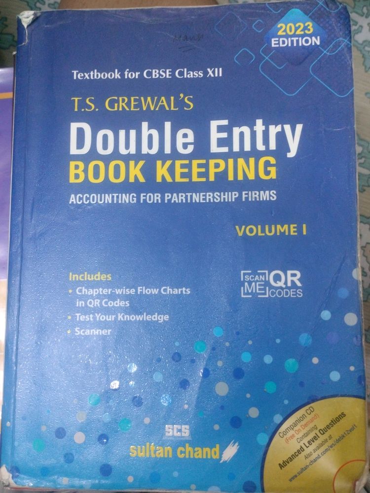 Ts Grewal Double Entry Book Keeping Volume I