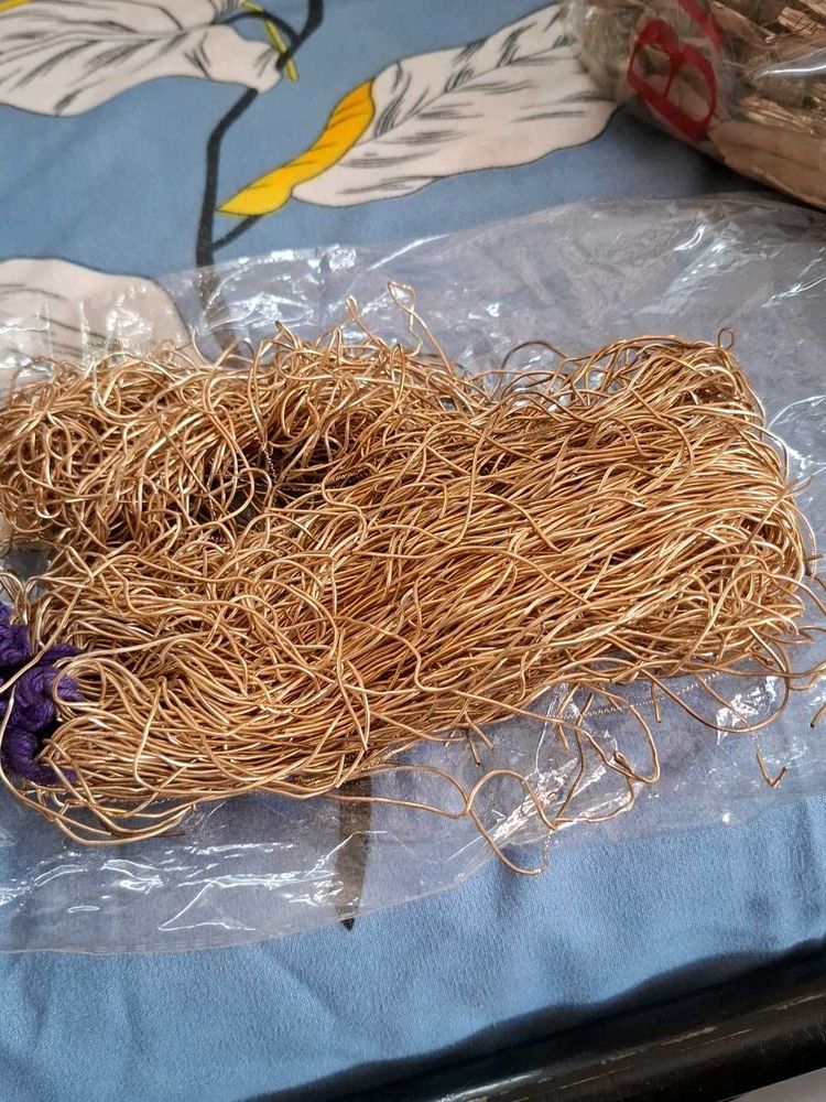Dabka for embroidery Crafting Wire Spool