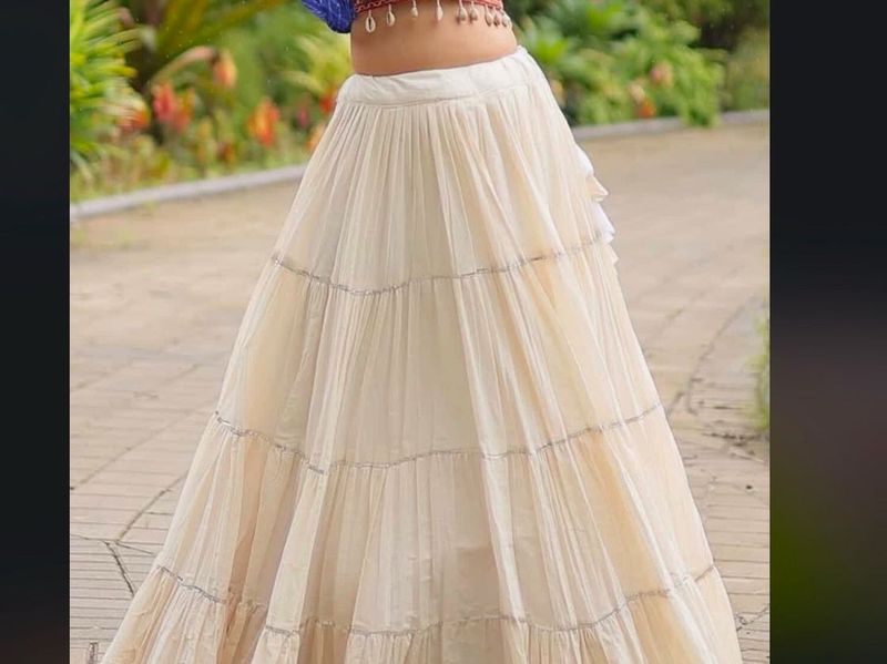 navratri off white lehenga 12M