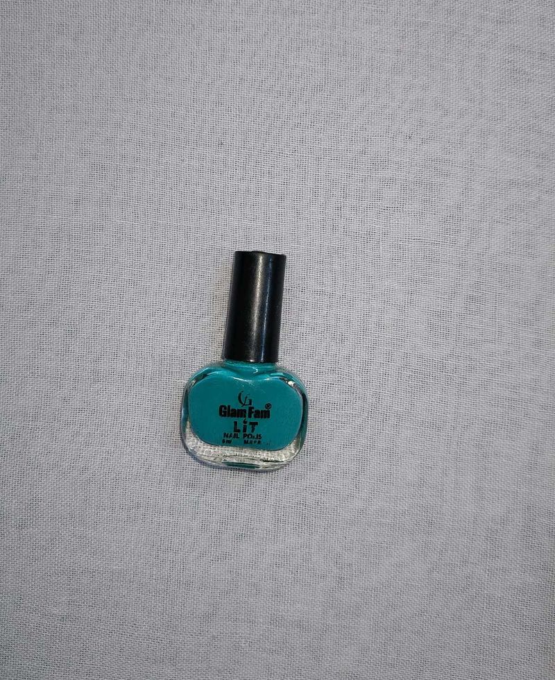 👉 Teal Green Nail Polish 💅 | Glam Fam | Like New