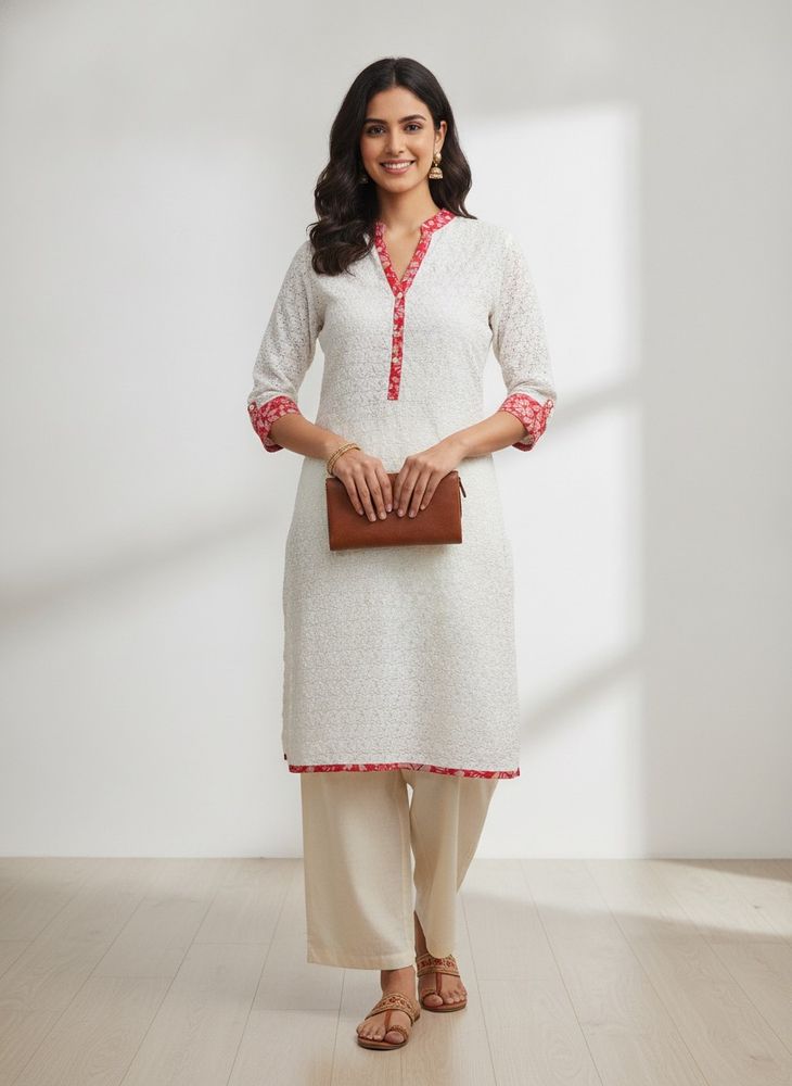 Porcelain Poet Kurta