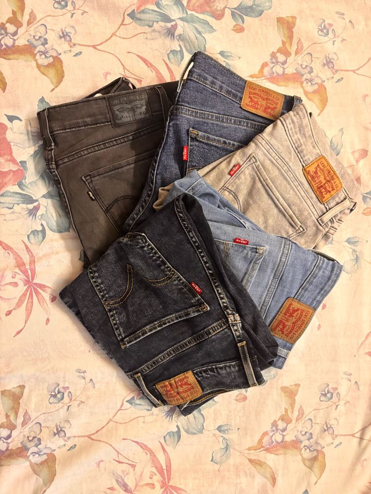 Levi's Jeans  - blue/grey/black (women)