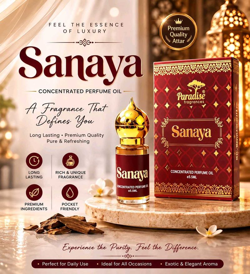 Sanaya Concentrated Attar 5.5ml