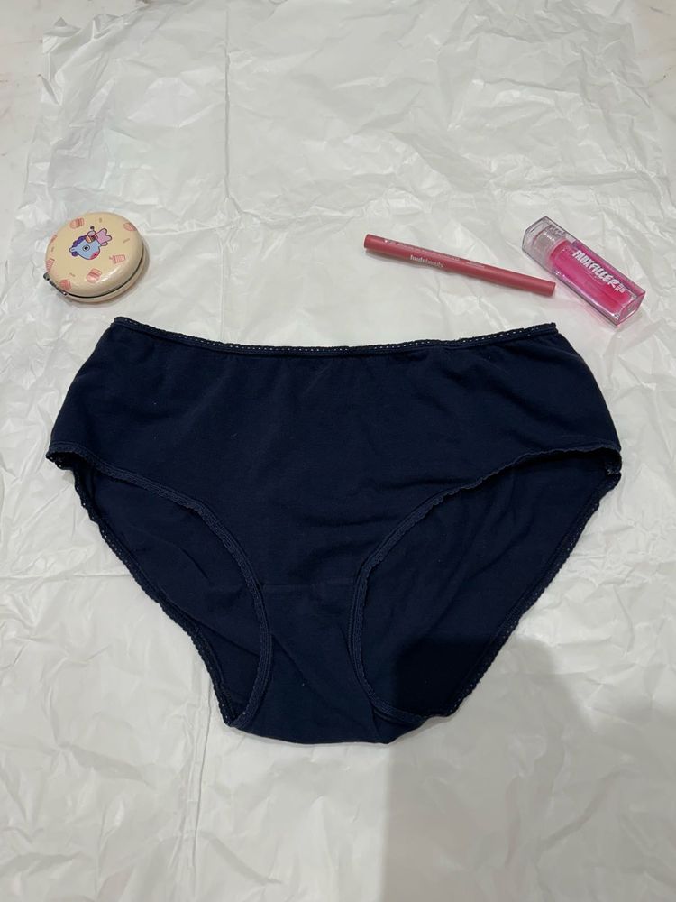 M&amp;S cotton Comfortable Navy Briefs