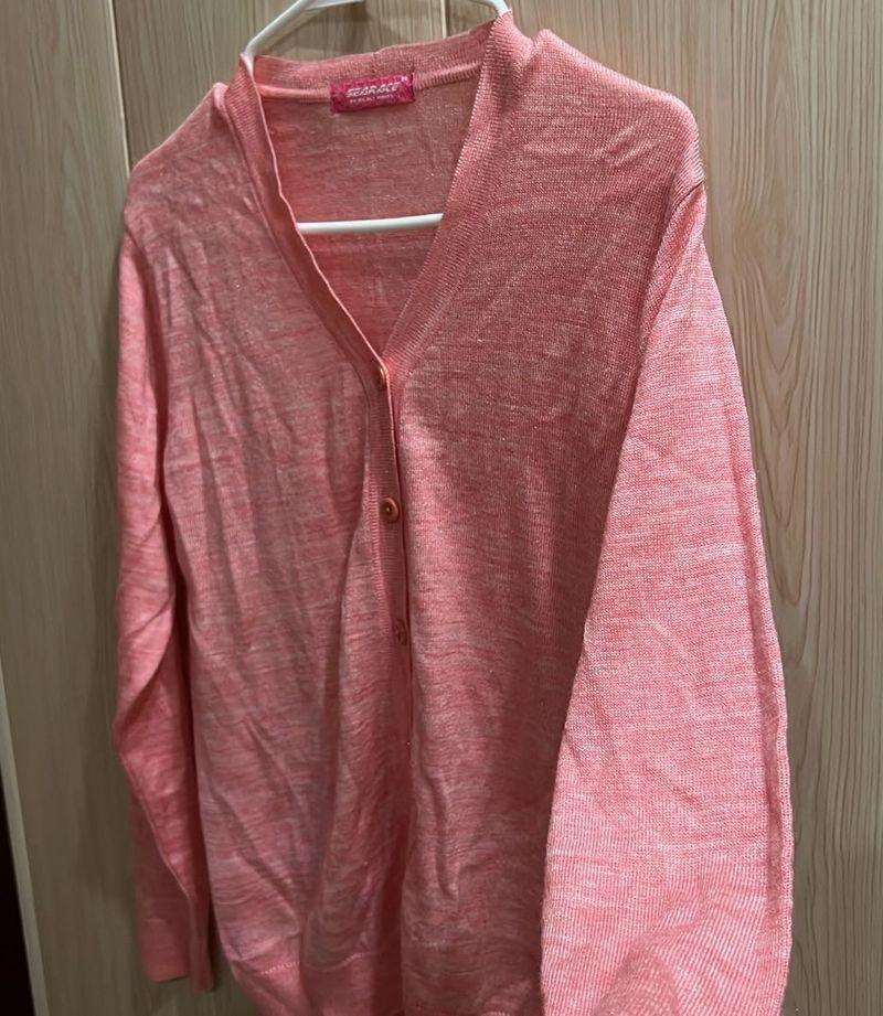 Pink Starage Cardigan