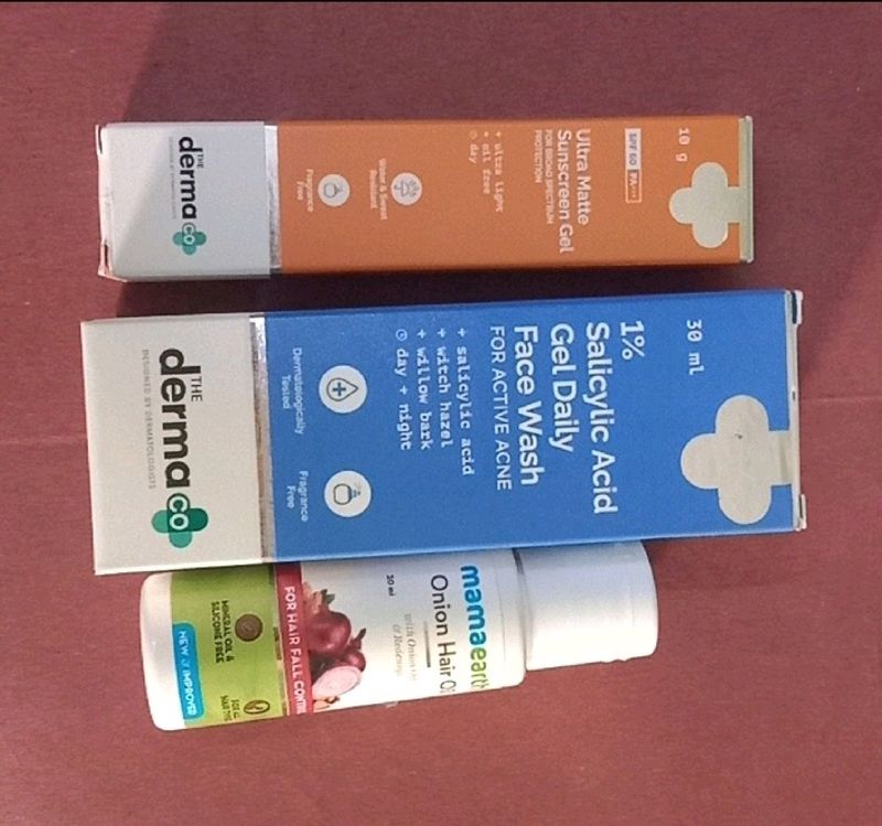 Dermaco Face Salicylic Acid Wash And Sunscreen