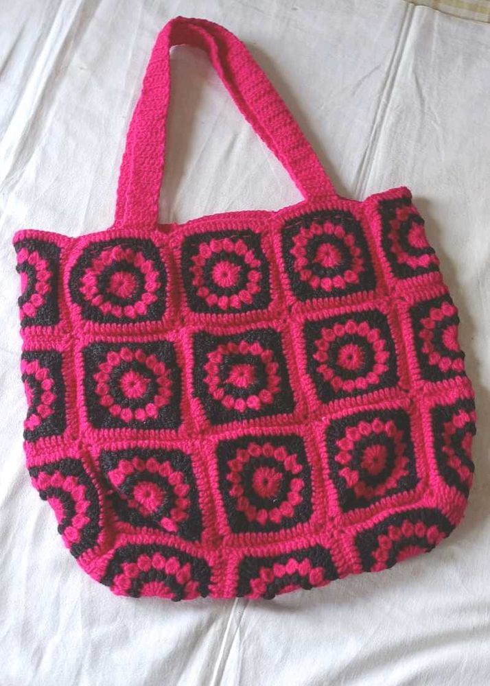 Handmade Crochet Tote Bag
