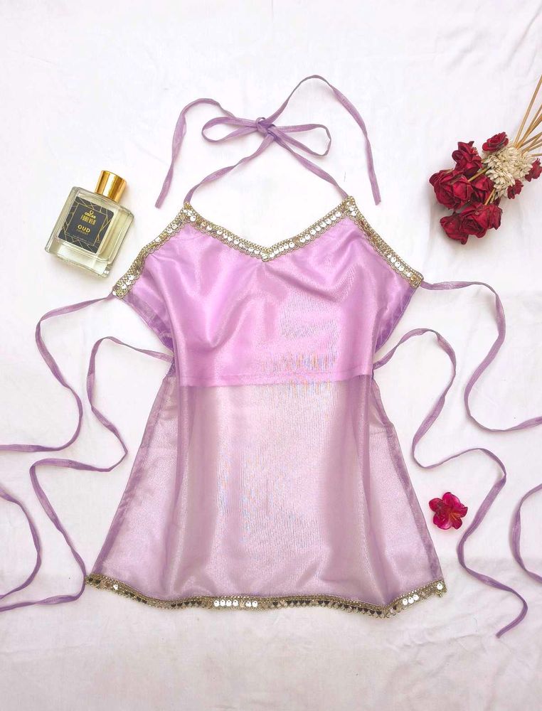 Y2k halter backless top 🪻
