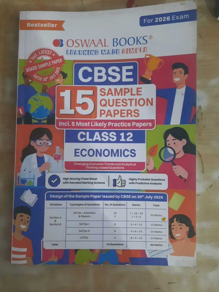 CBSE Class 12 Economics Sample Papers