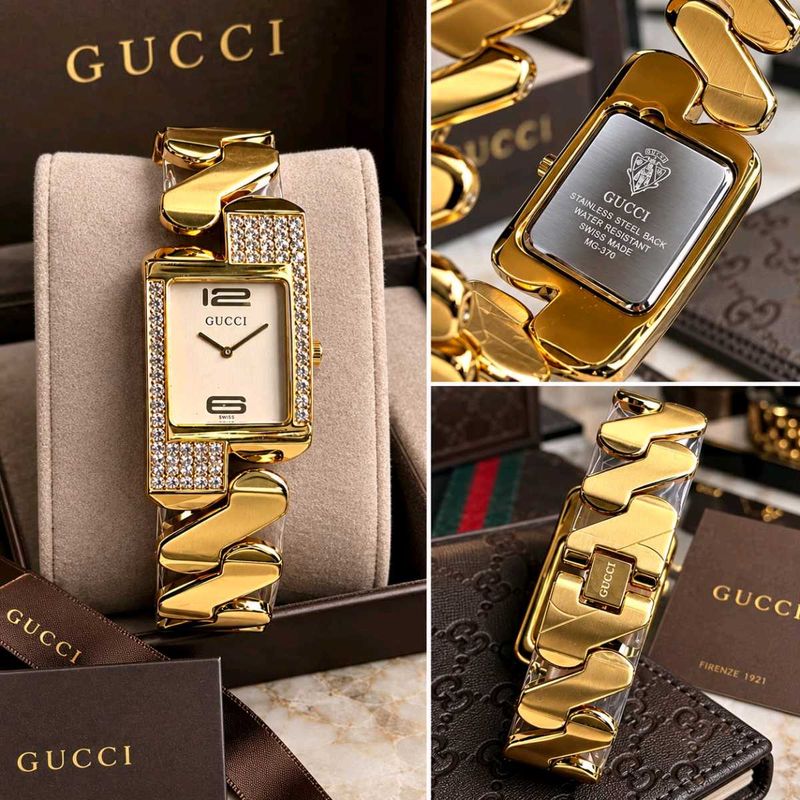 Gucci Zig-ZagFor HimPremium Japan Quality 100% Gra