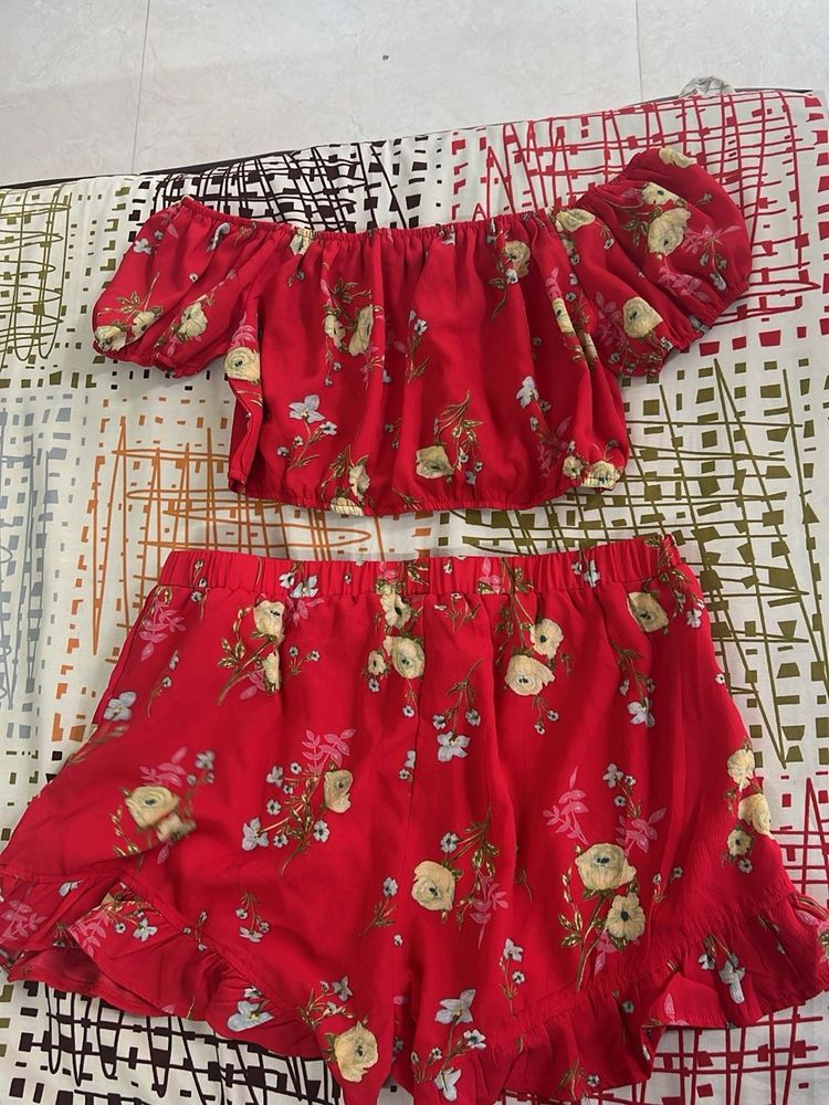 Floral Two-Piece Set