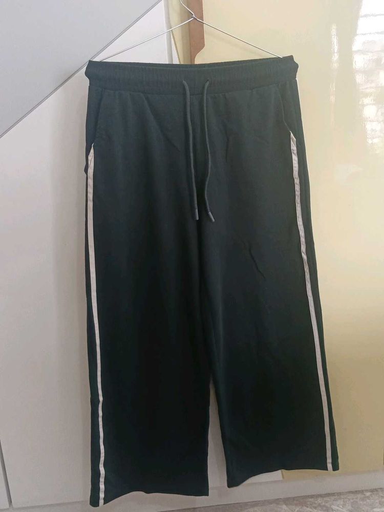Casual Striped Wide Leg Pants