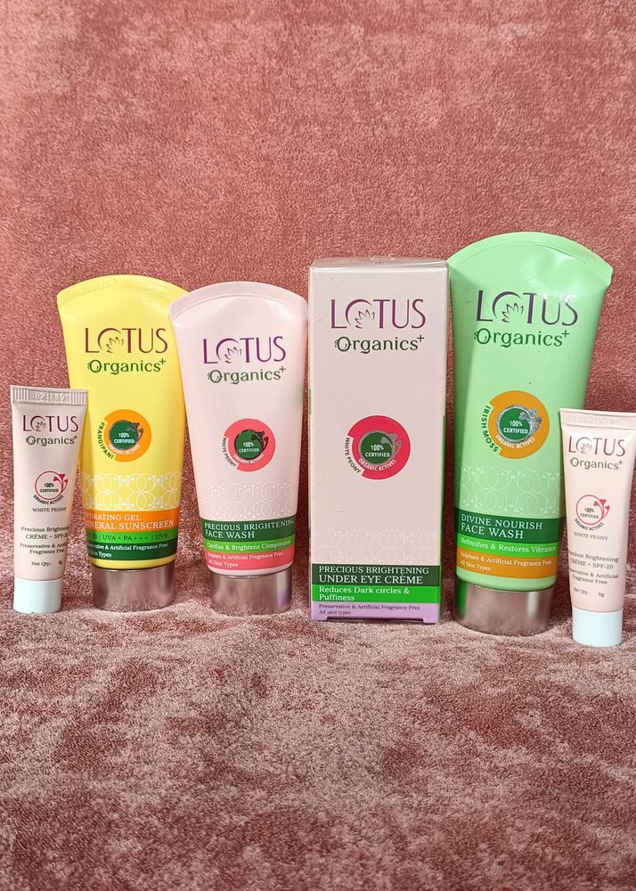 Lotus Organic Full Size Skincare Combo