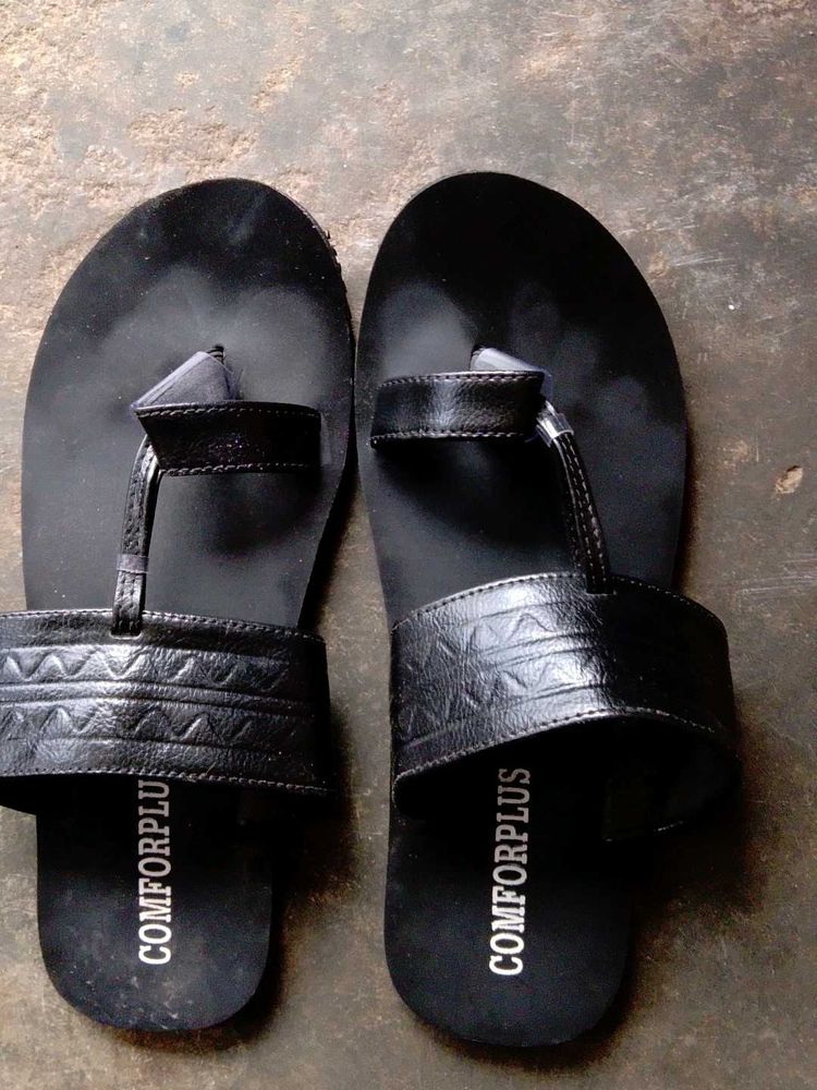 Comfortable Black Sandals for Men
