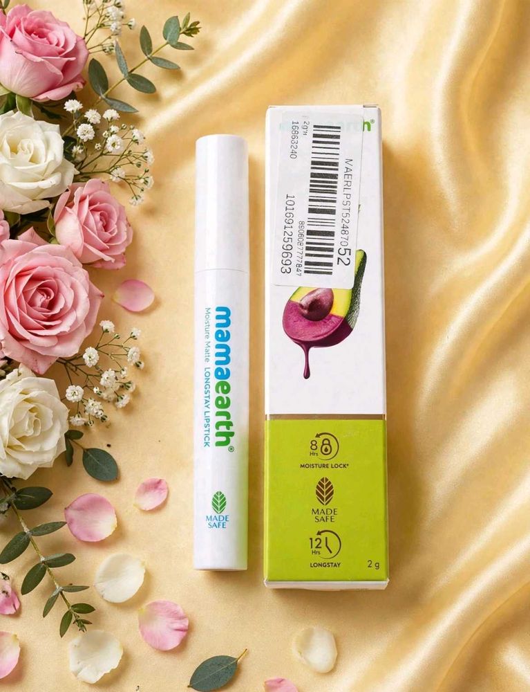 Mamaearth Moisture Matte Longstay Lipstick - 05 Bu