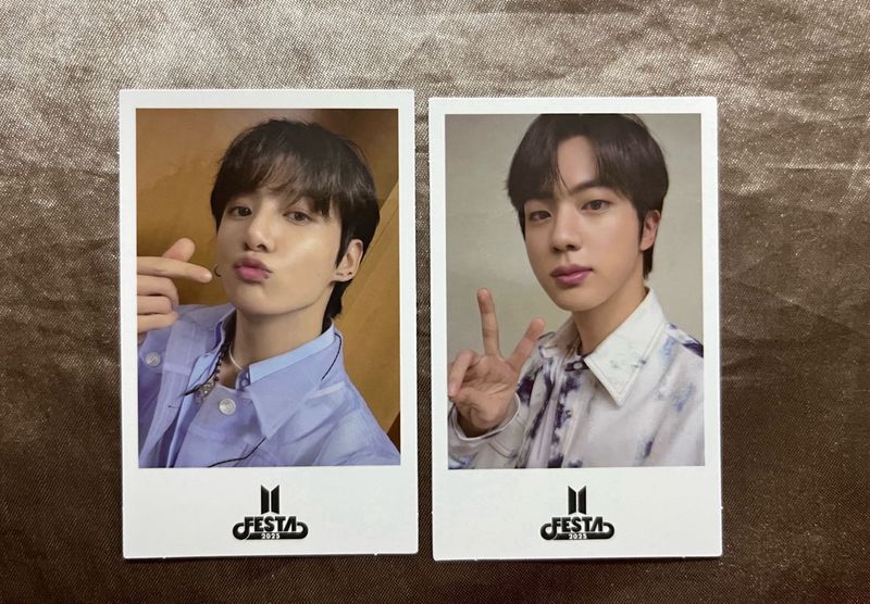 OFFICIAL BTS Festa Photo Cards - Set of 2