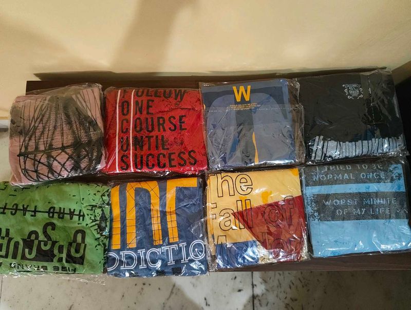 Graphic T-Shirts Pack - 8 Brand New