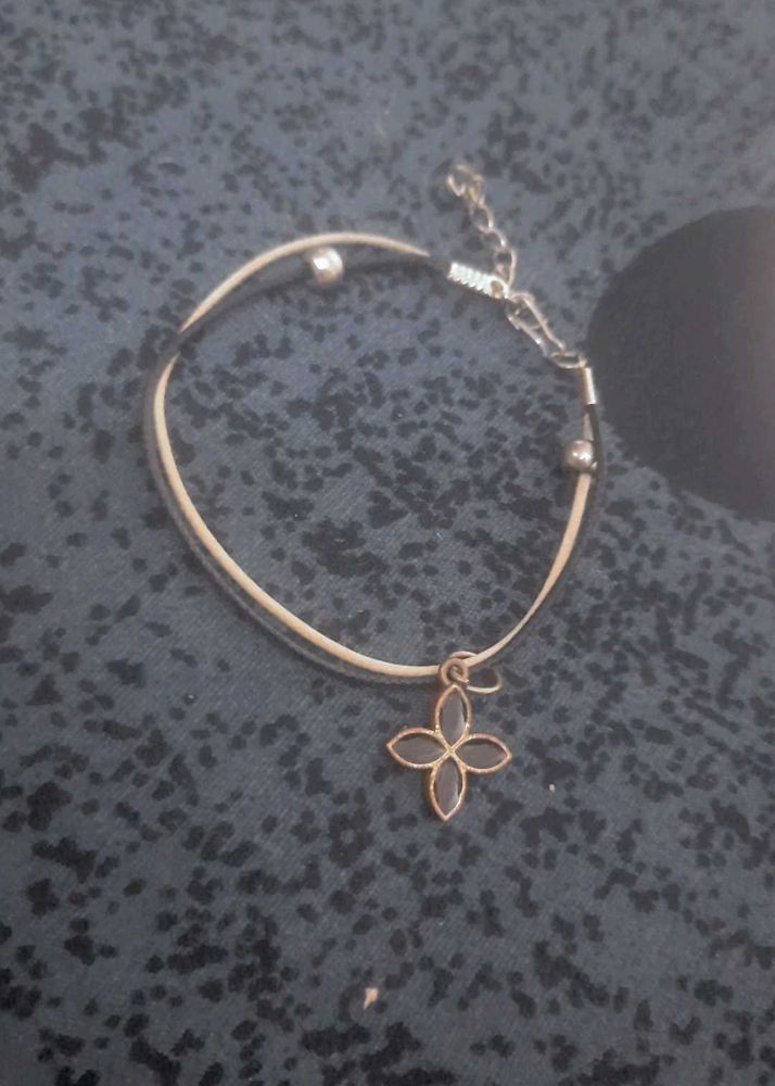 Flower Charm Bracelet
