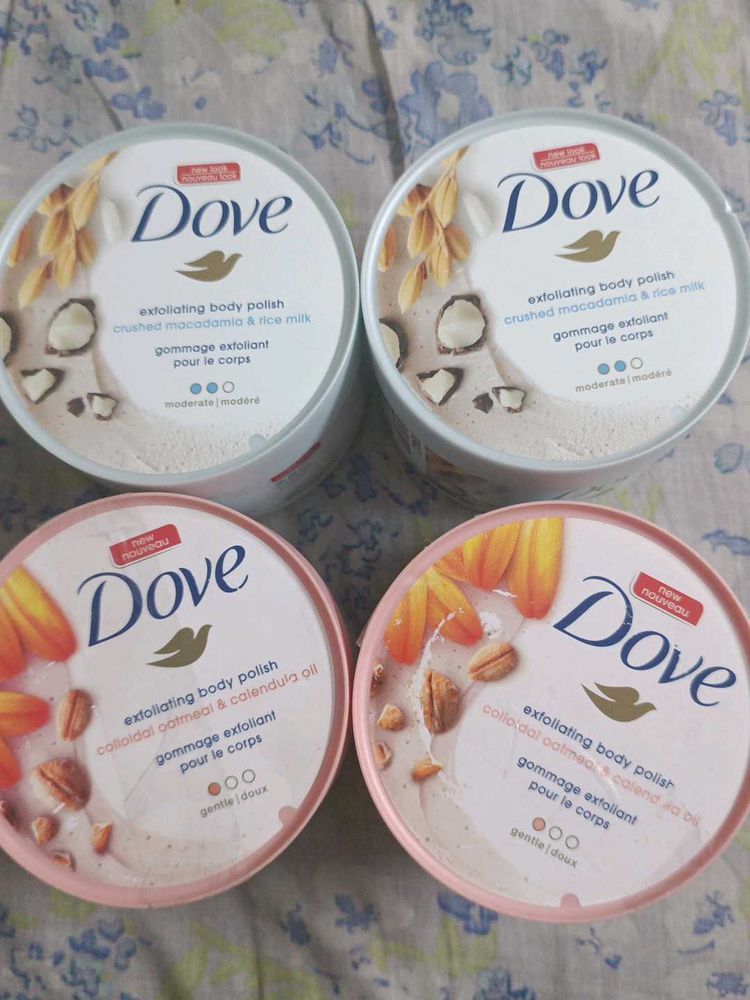 Dove Exfoliating Body Polish Combo