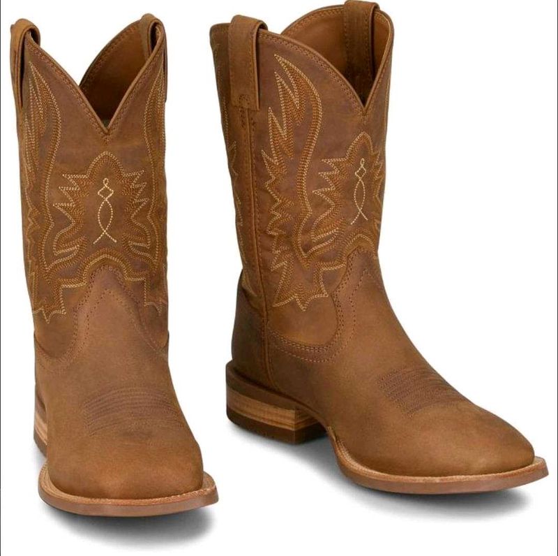 Men's Brown Western Cowboy Boots