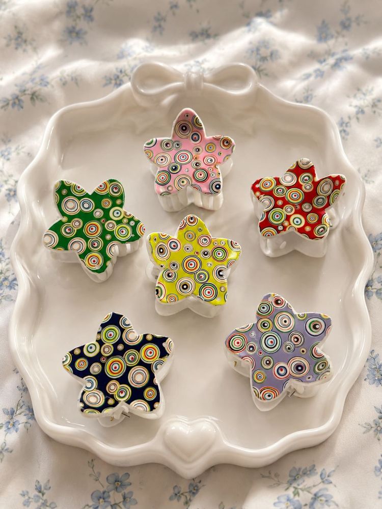 Cute Star Shaped Hair Claws