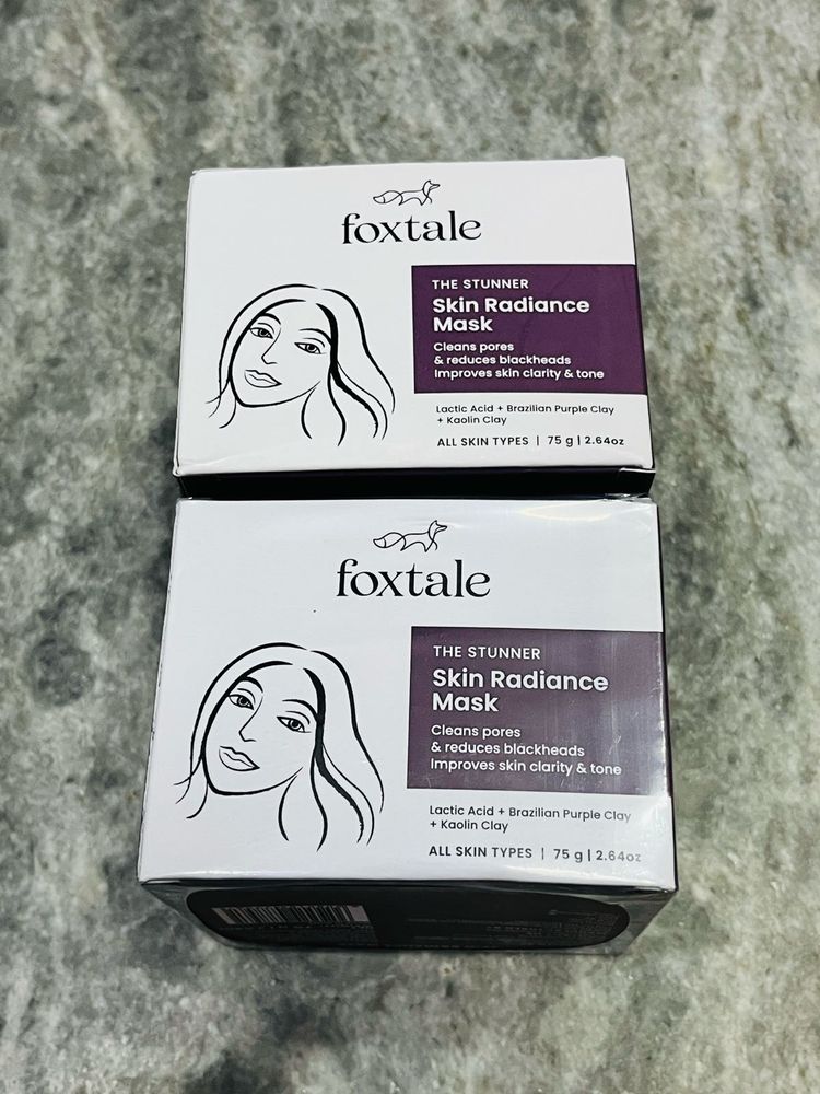 2 Foxtale Skin Radiance Mask