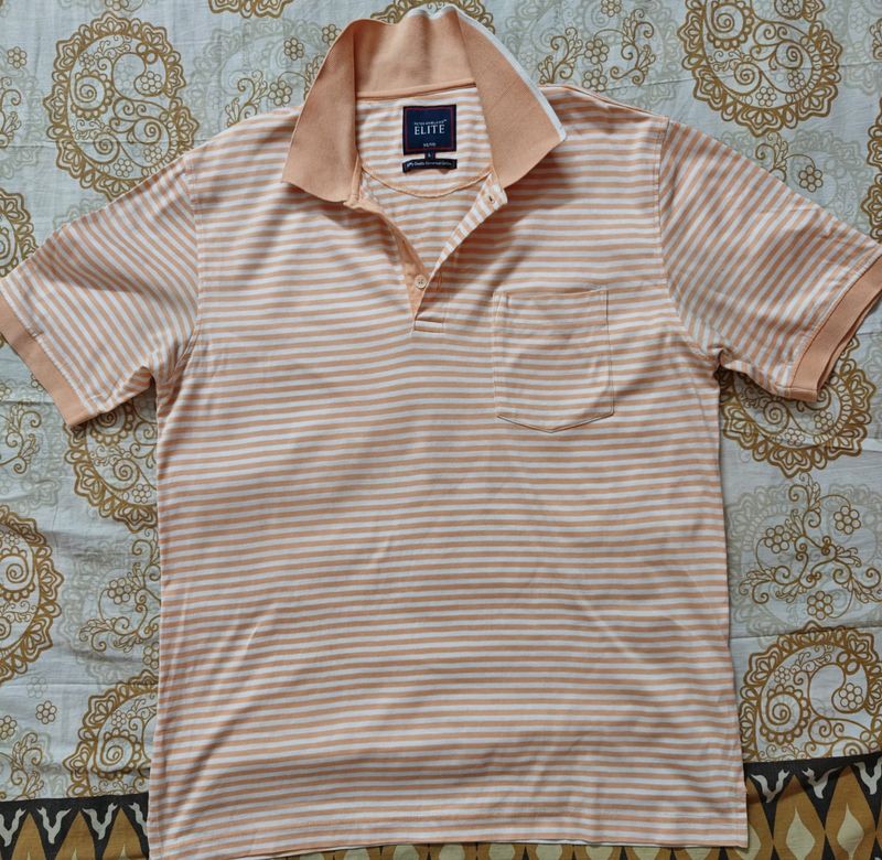 Peter England Elite T Shirt L Size