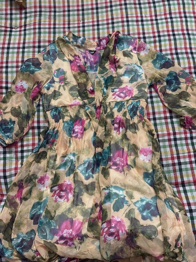 floral one piece