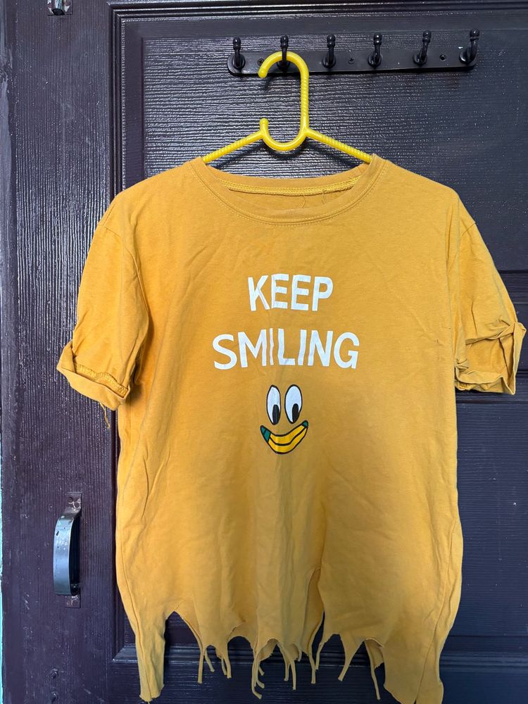 Keep Smiling Graphic T-Shirt