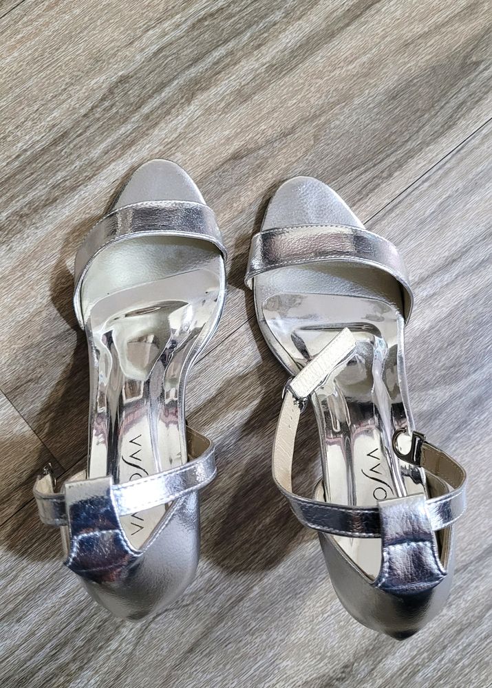 Silver Sandals