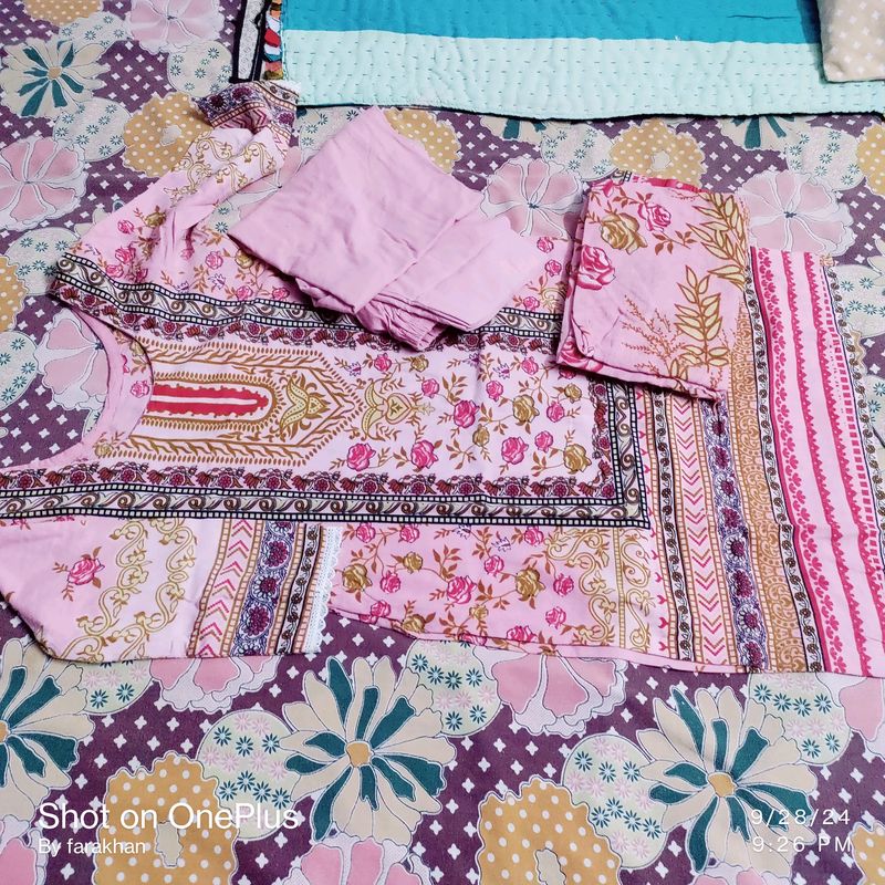 Pakistani Lawn Cotton Suit