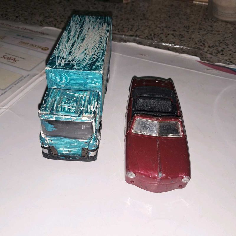 Vintage Toy Cars Lot of 2 (1 is Maisto)