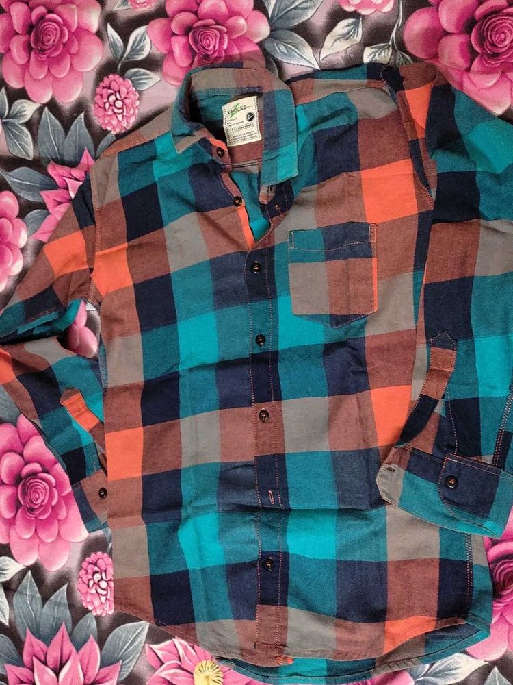 Checkered Flannel Shirt