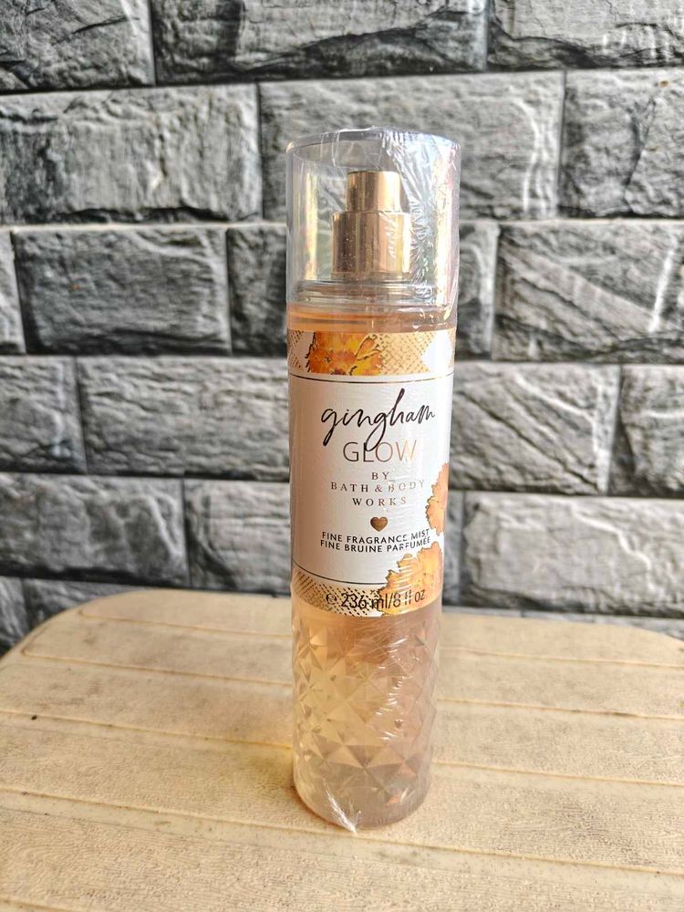 gingham glow body mist