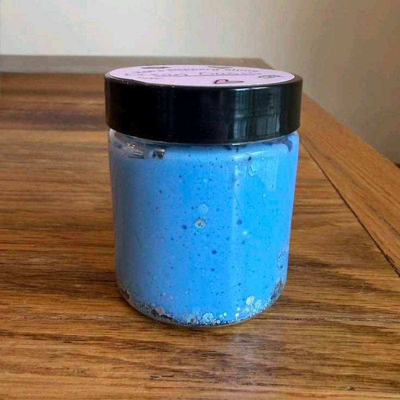 Blue Glitter Slime