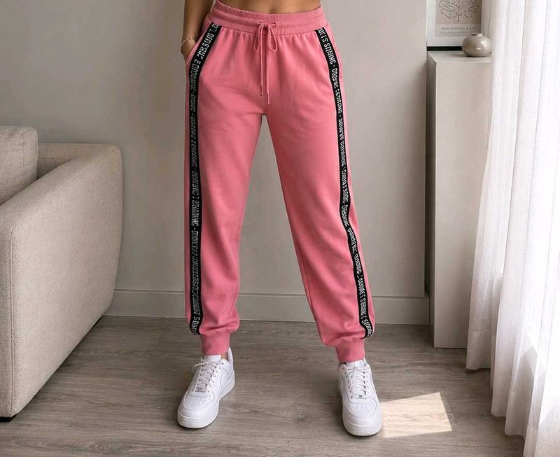 Track Pants with Side Tape &amp; Free Gift