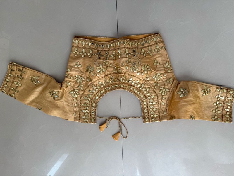 Embroidered Gota patti Blouse