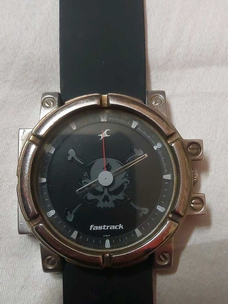 Fastrack Skull Watch