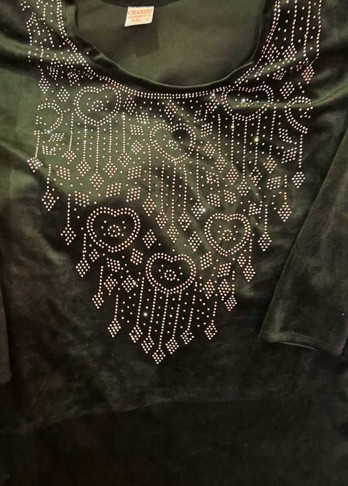 New Velvet Kurti 2xl