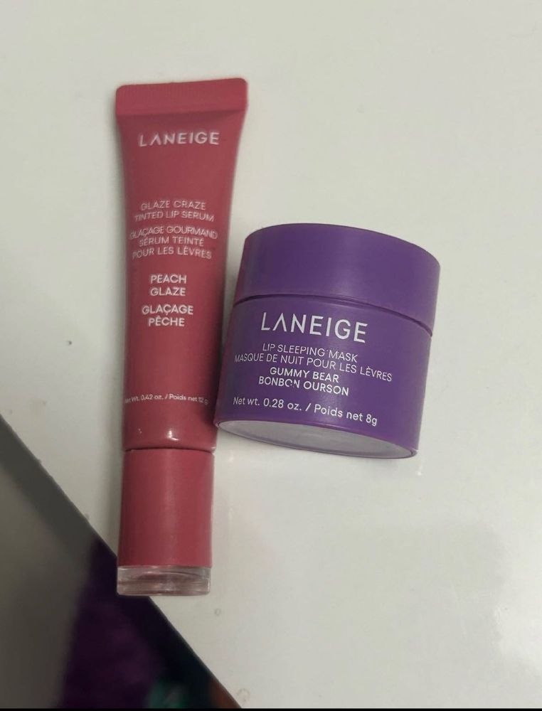combo of Laneige Lip Sleeping Mask &amp; Serum
